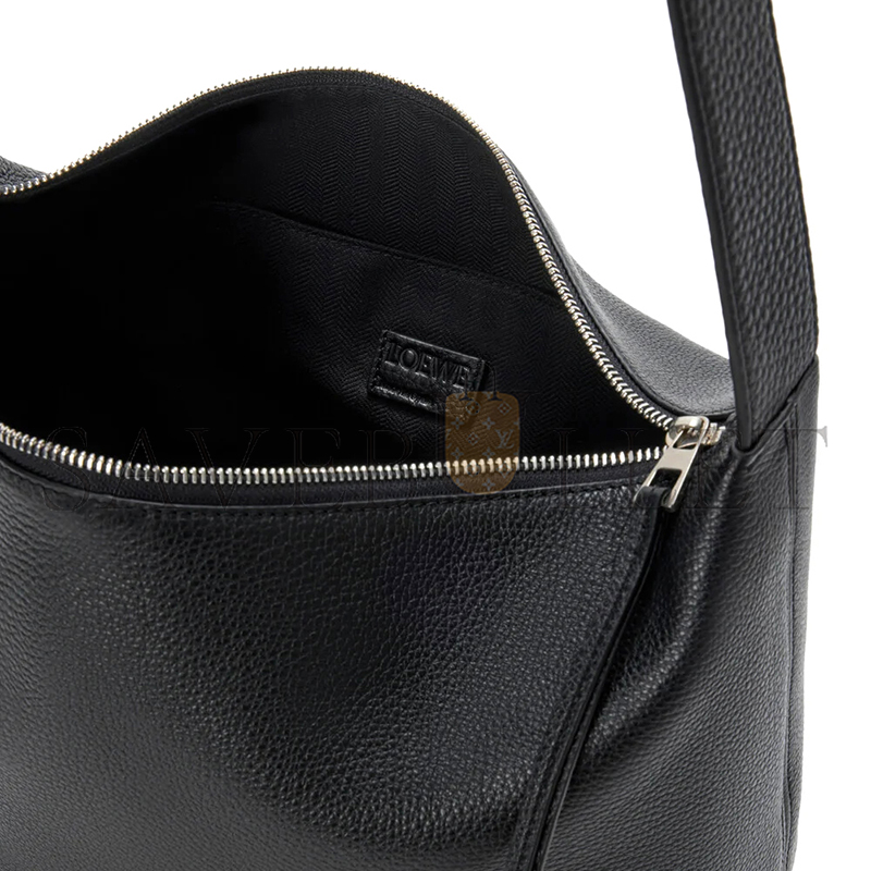 LOEWE MEDIUM LOOP HOBO IN SUPPLE GRAINED CALFSKIN BB22CMDX01 (26*24.5*13cm)